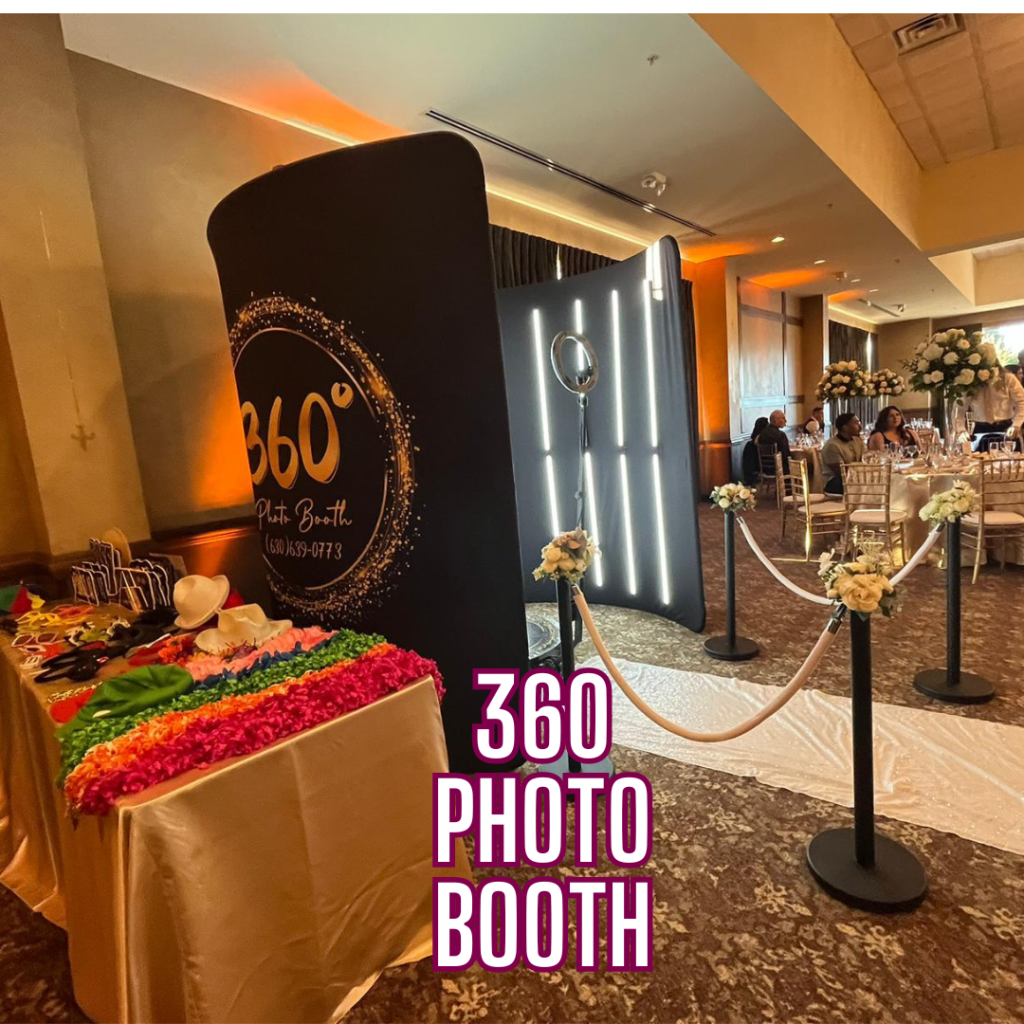 360 Photobooth with cover